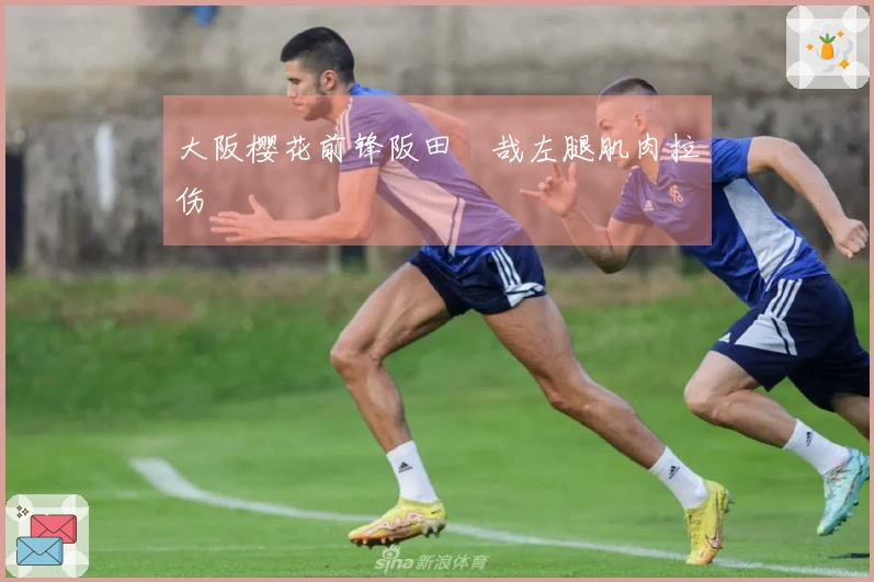 大阪樱花前锋阪田澪哉左腿肌肉拉伤