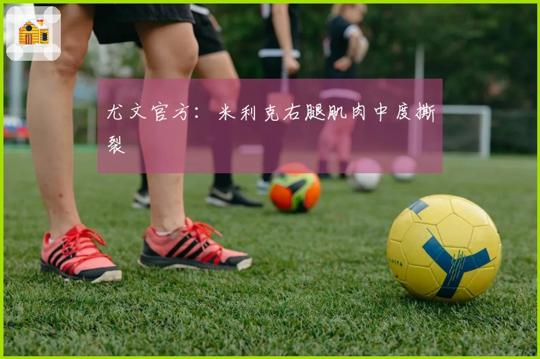 尤文官方：米利克右腿肌肉中度撕裂